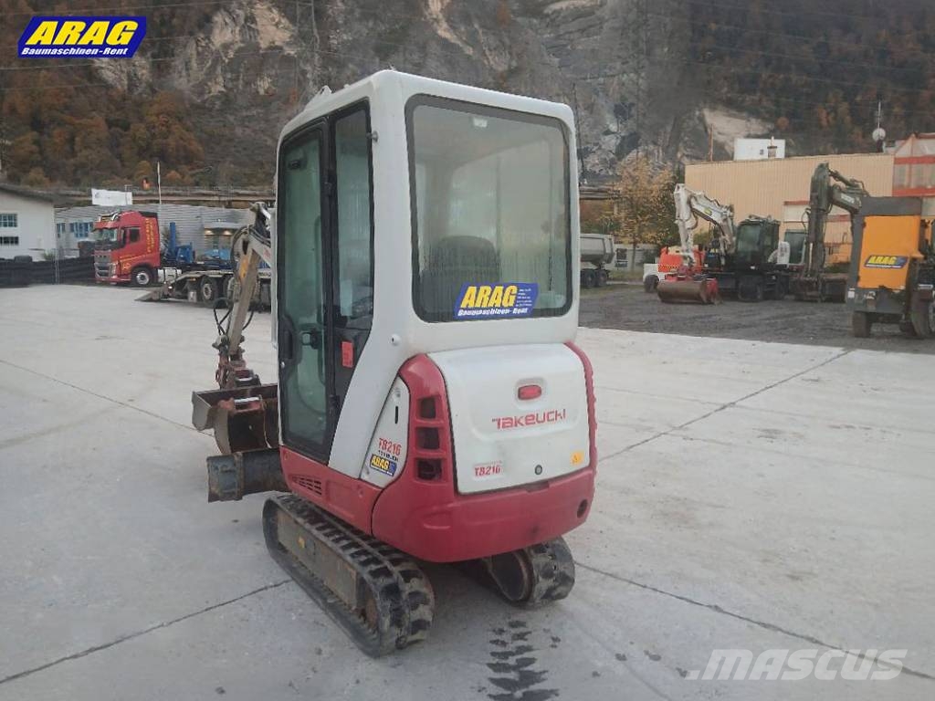 Takeuchi TB 216 Miniescavadeiras < 7t (Mini escavadeiras)
