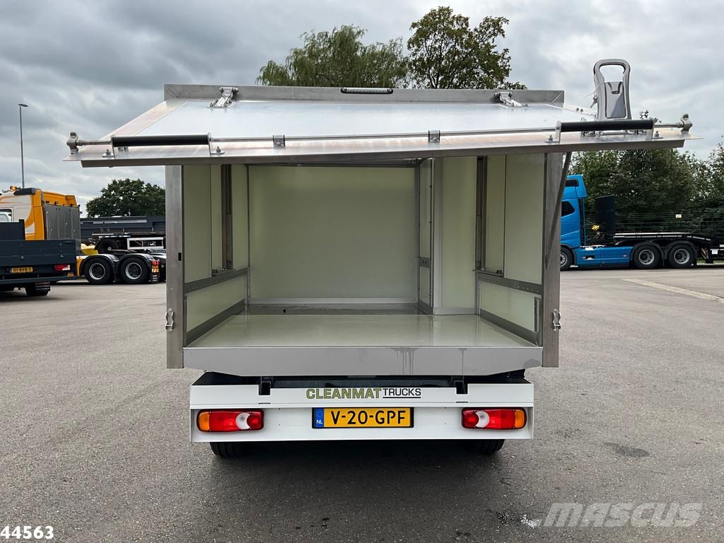 Peugeot E-Expert 100% elektrisch kippende zijlader Müllwagen
