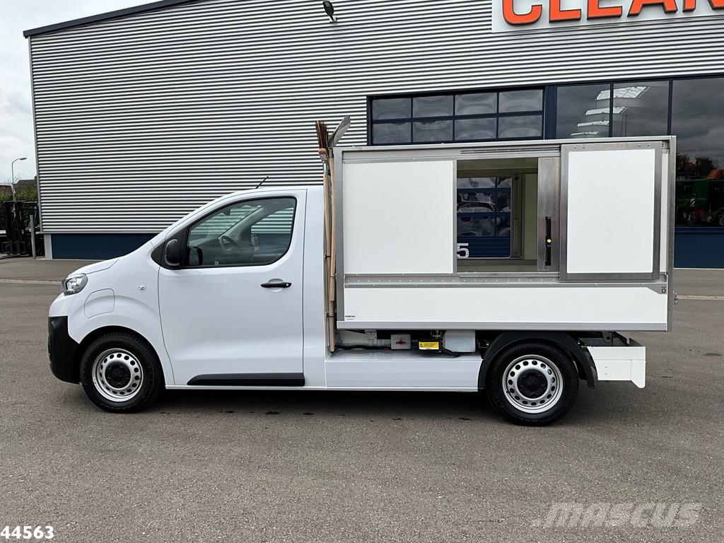 Peugeot E-Expert 100% elektrisch kippende zijlader Müllwagen
