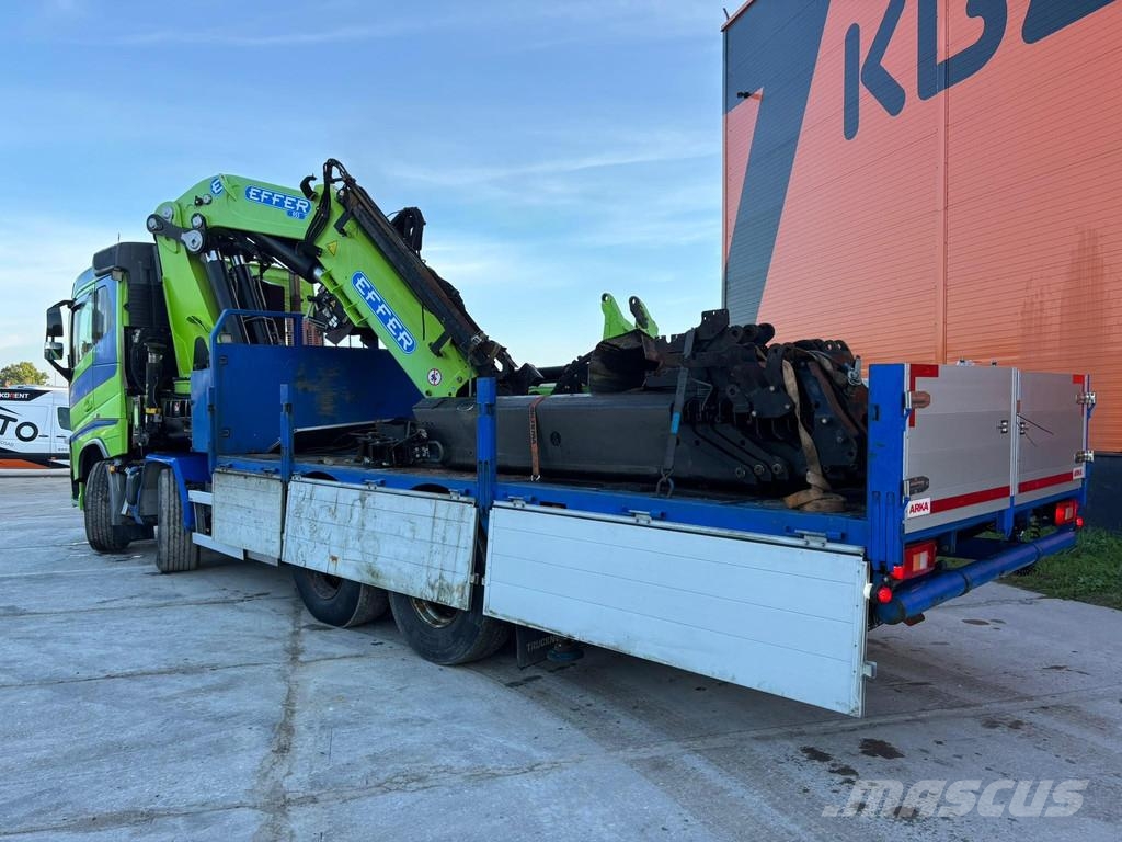 Volvo FH540 8x4/4 + Effer 955 8S 2017 CRANE DAMAGED / Ef Автокрани