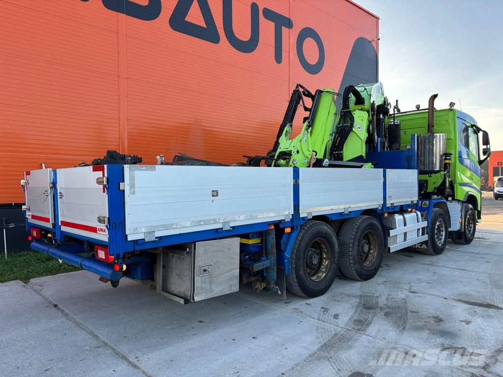 Volvo FH540 8x4/4 + Effer 955 8S 2017 CRANE DAMAGED / Ef Автокрани
