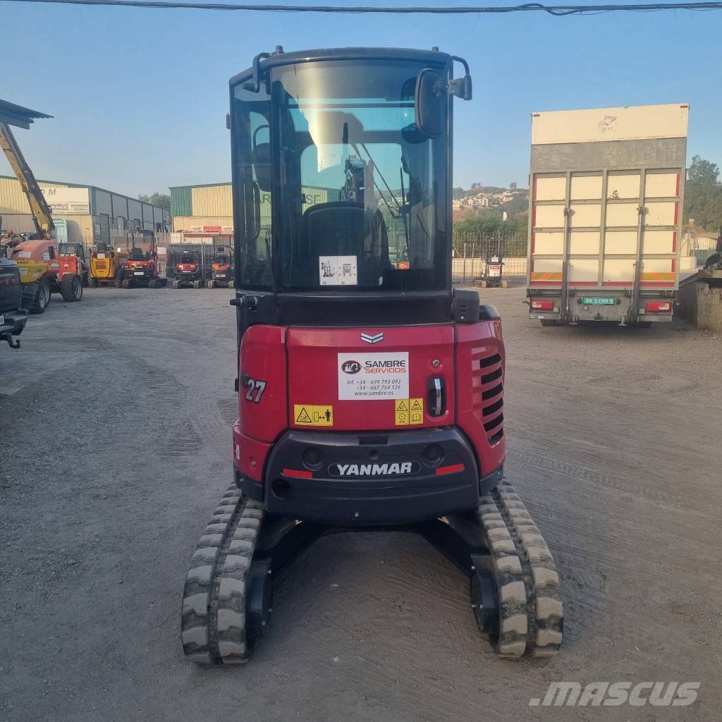 Yanmar Vio 27-6 Мини екскаватори < 7 т