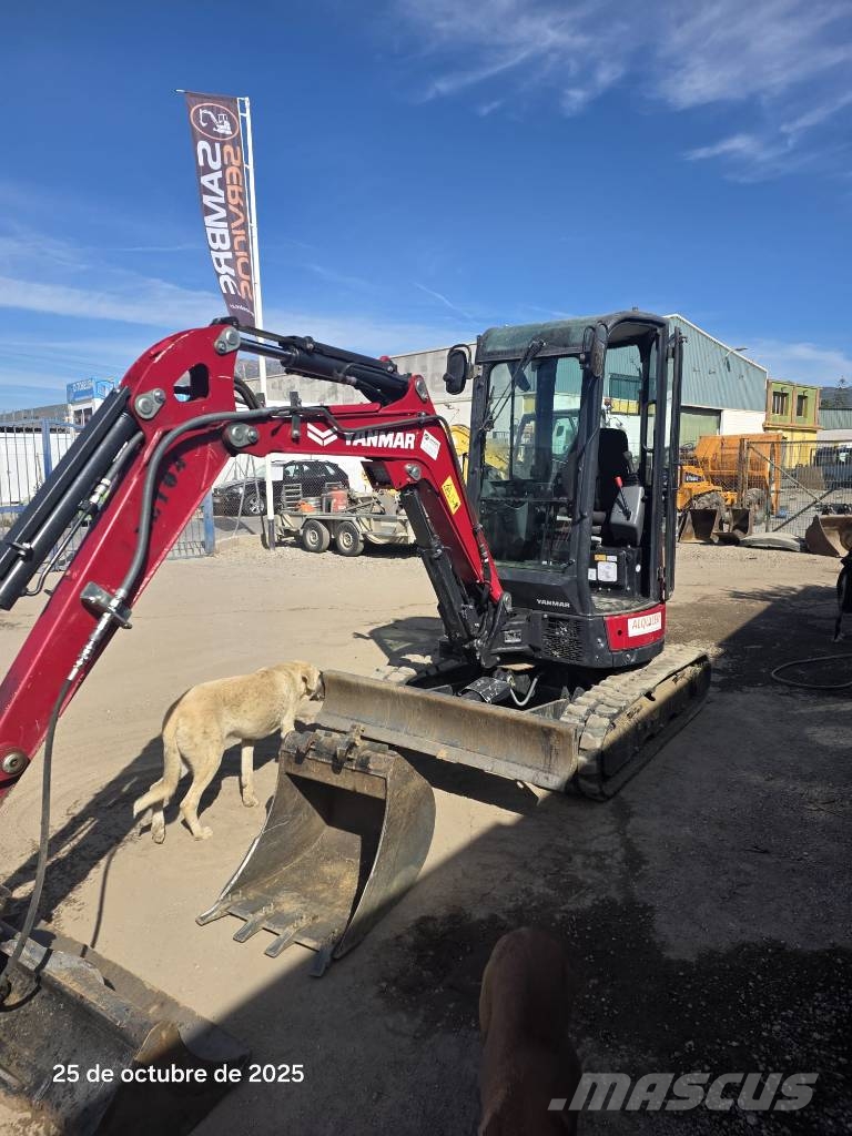 Yanmar Vio 27-6 Мини екскаватори < 7 т