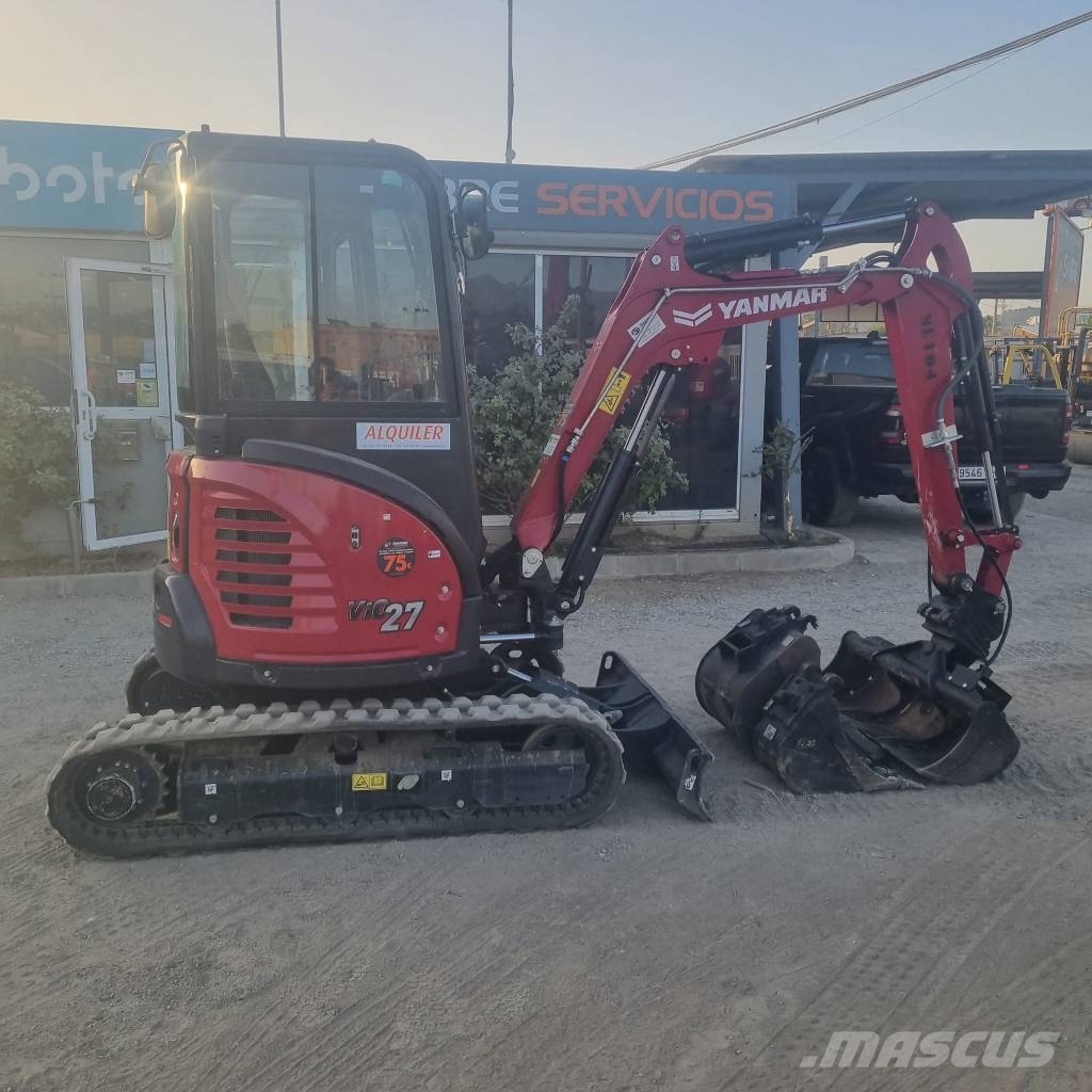 Yanmar Vio 27-6 Мини екскаватори < 7 т