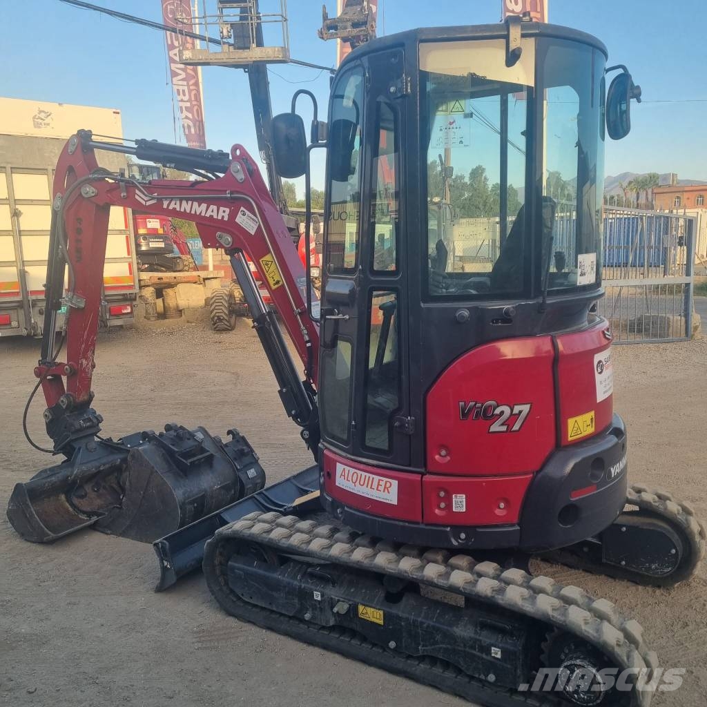 Yanmar Vio 27-6 Мини екскаватори < 7 т