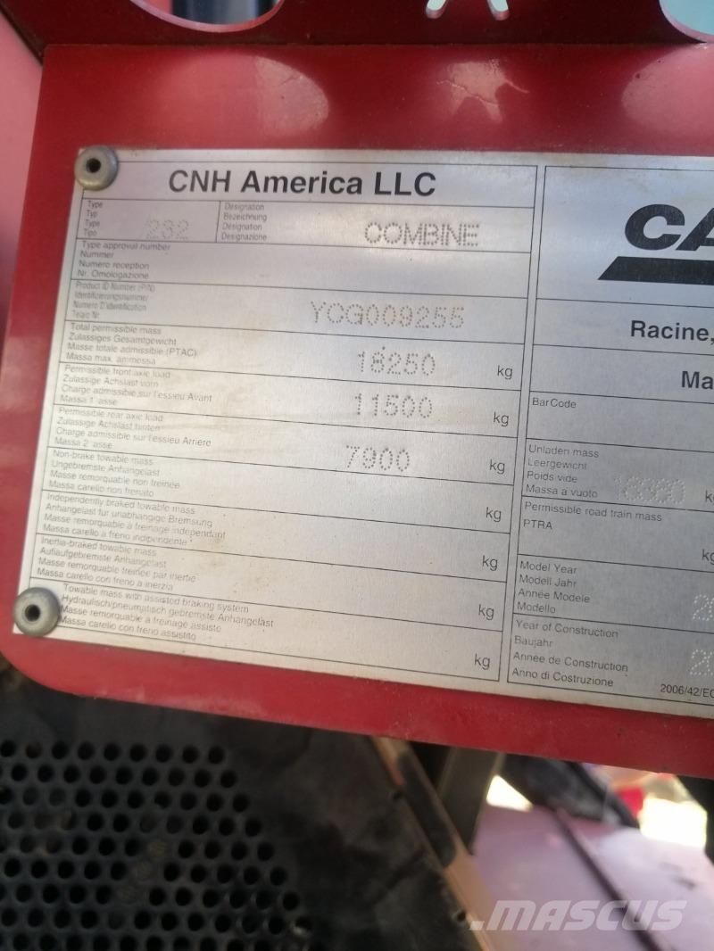 Case IH AF7130 Maaidorsmachines