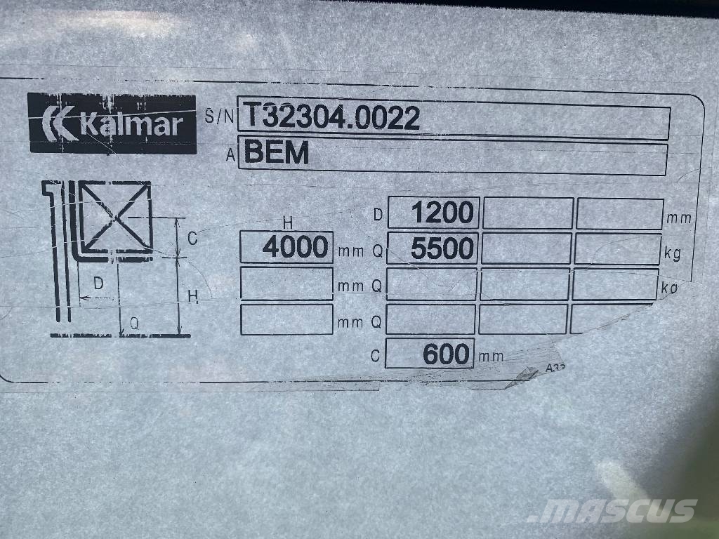 Kalmar GCE80-6 V-3730 IO LPG heftrucks