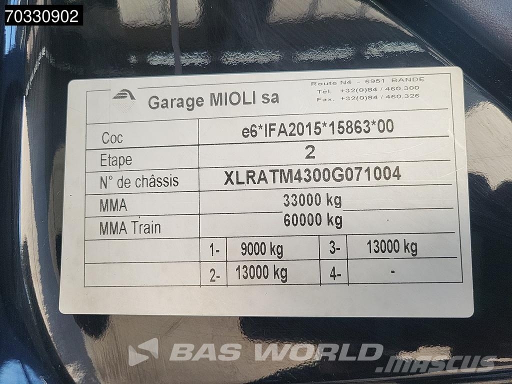 DAF CF 510 CF 6X4 20tons hooklift Steelsuspension Big- Hákový nosič kontejnerů