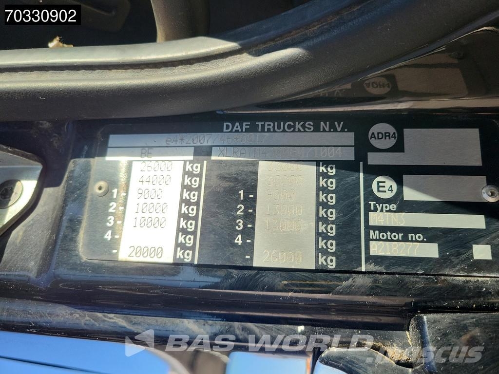 DAF CF 510 CF 6X4 20tons hooklift Steelsuspension Big- Hákový nosič kontejnerů