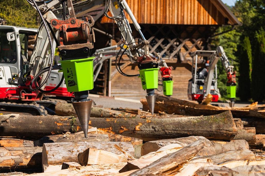 Kegelspalter PRO Kegelspalter Erdbohrer Bagger Tra Forestal - Otros