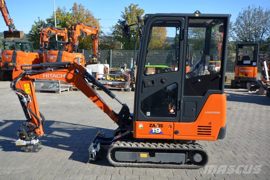 Hitachi ZX 19-6 MTC Mini ekskavatörler, 7 tona dek