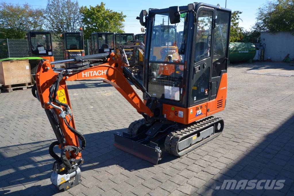 Hitachi ZX 19-6 MTC Mini ekskavatörler, 7 tona dek