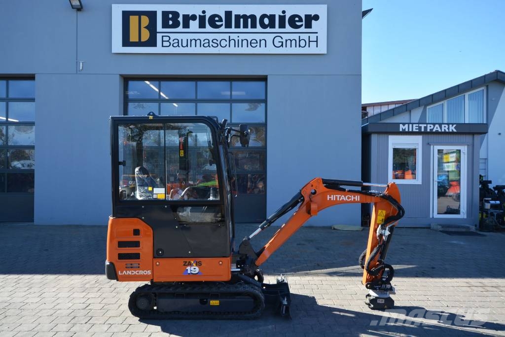 Hitachi ZX 19-6 MTC Mini ekskavatörler, 7 tona dek