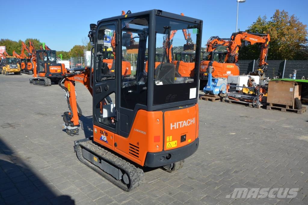 Hitachi ZX 19-6 MTC Mini ekskavatörler, 7 tona dek
