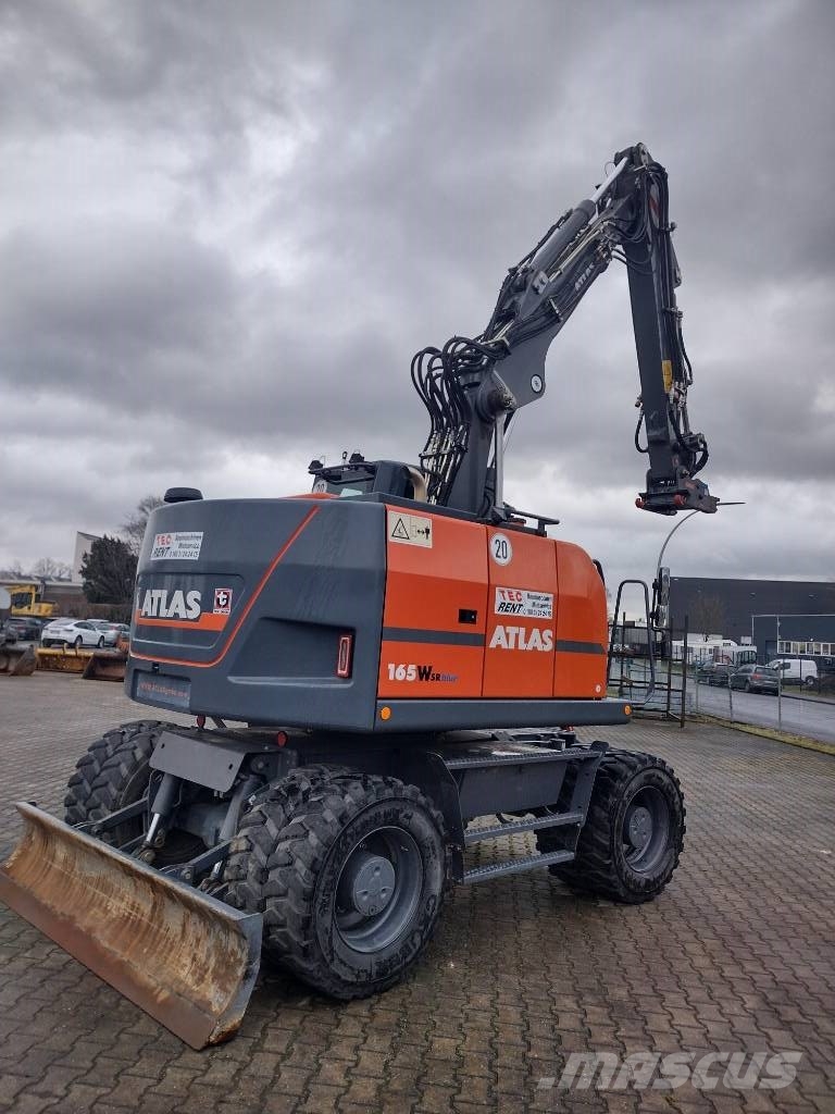 Atlas 165WSR Kurzheck 1.690mm Heckschwenkradius Колісні екскаватори