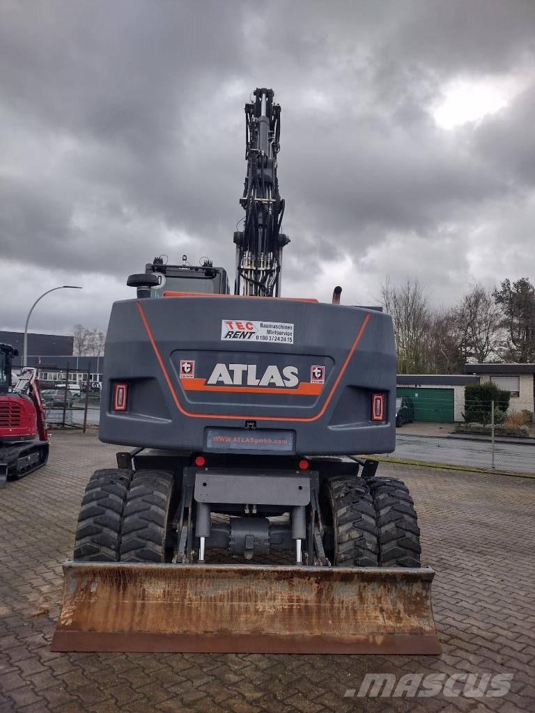 Atlas 165WSR Kurzheck 1.690mm Heckschwenkradius Колісні екскаватори