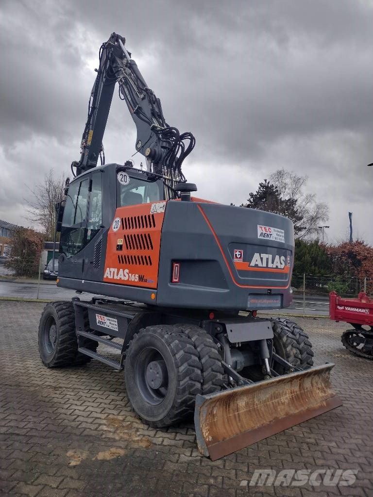 Atlas 165WSR Kurzheck 1.690mm Heckschwenkradius Колісні екскаватори