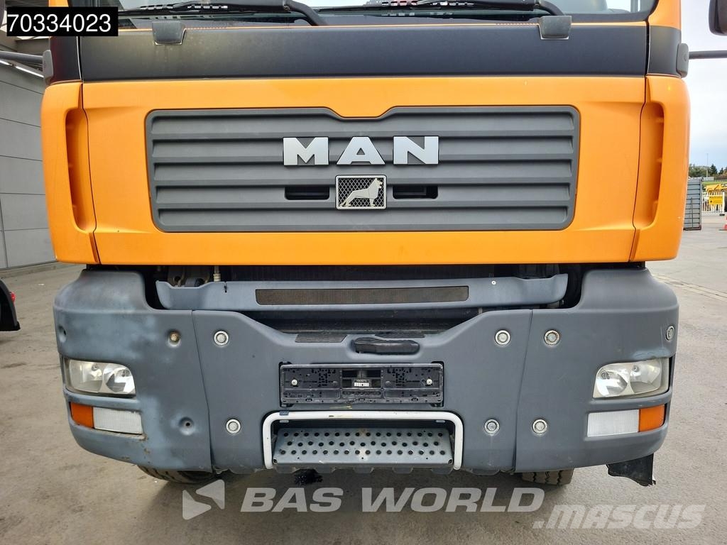 MAN TGA 33.360 TGA 6X4 HMF 1643 Z2 Crane 10m3 3-way ti Kiperi kamioni