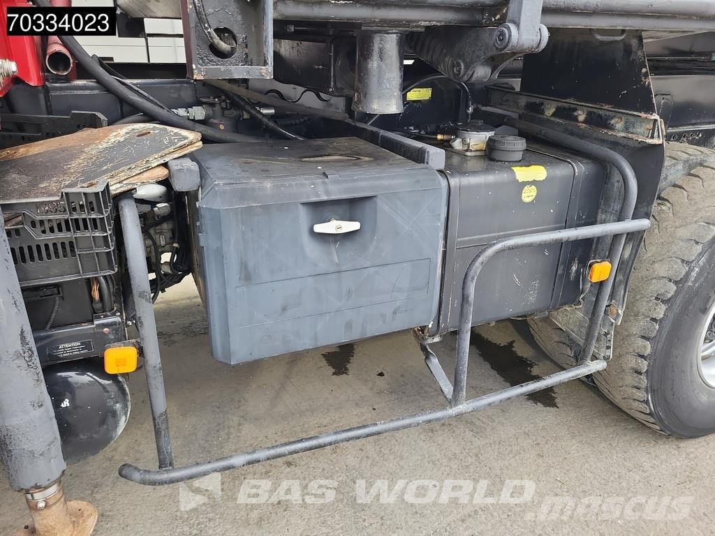 MAN TGA 33.360 TGA 6X4 HMF 1643 Z2 Crane 10m3 3-way ti Kiperi kamioni