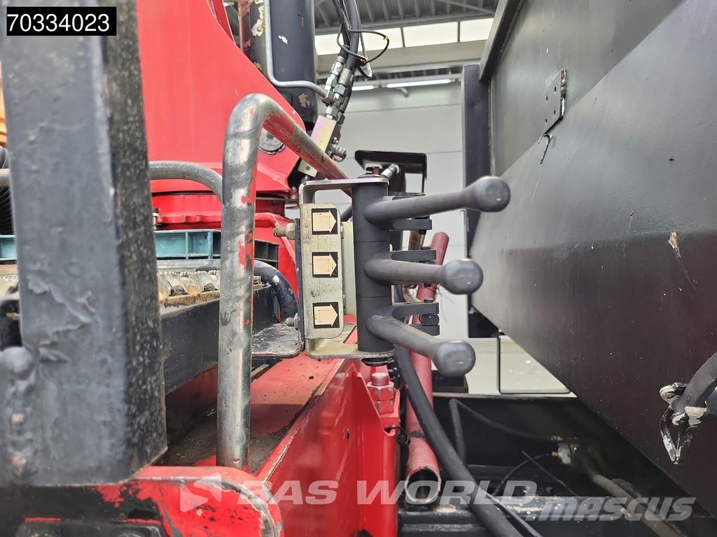 MAN TGA 33.360 TGA 6X4 HMF 1643 Z2 Crane 10m3 3-way ti Kiperi kamioni