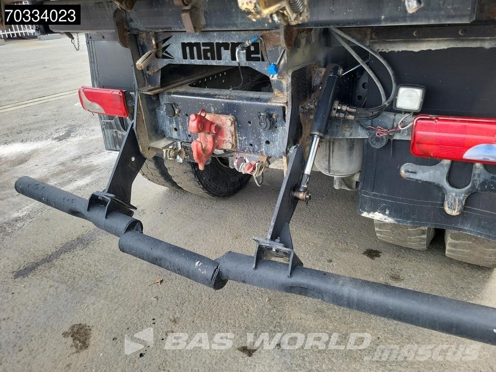 MAN TGA 33.360 TGA 6X4 HMF 1643 Z2 Crane 10m3 3-way ti Kiperi kamioni