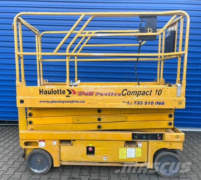 Haulotte Compact 10 رافعات مقصية الشكل