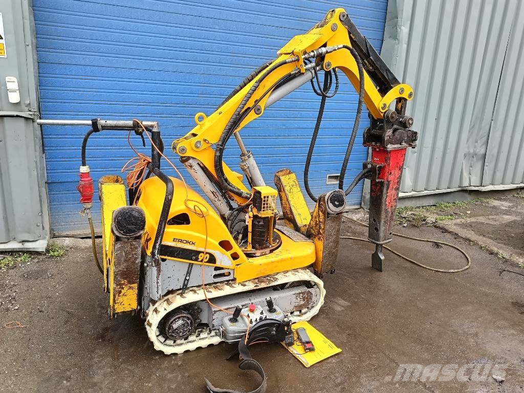 Brokk 90 husqvarna robot remote excavator digger Abrissbagger