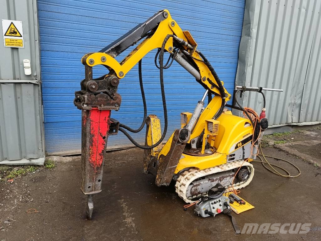 Brokk 90 husqvarna robot remote excavator digger Abrissbagger