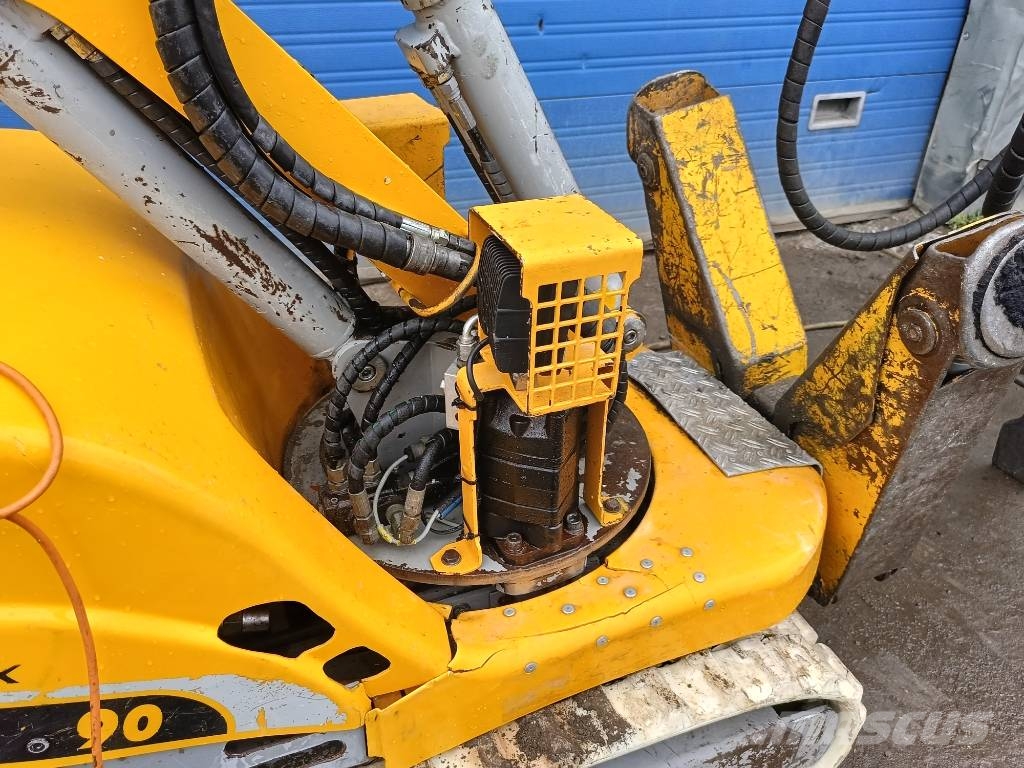 Brokk 90 husqvarna robot remote excavator digger Abrissbagger