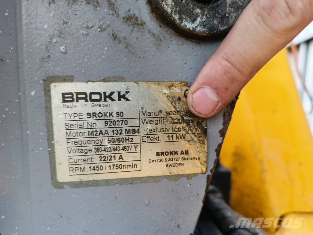 Brokk 90 husqvarna robot remote excavator digger Abrissbagger