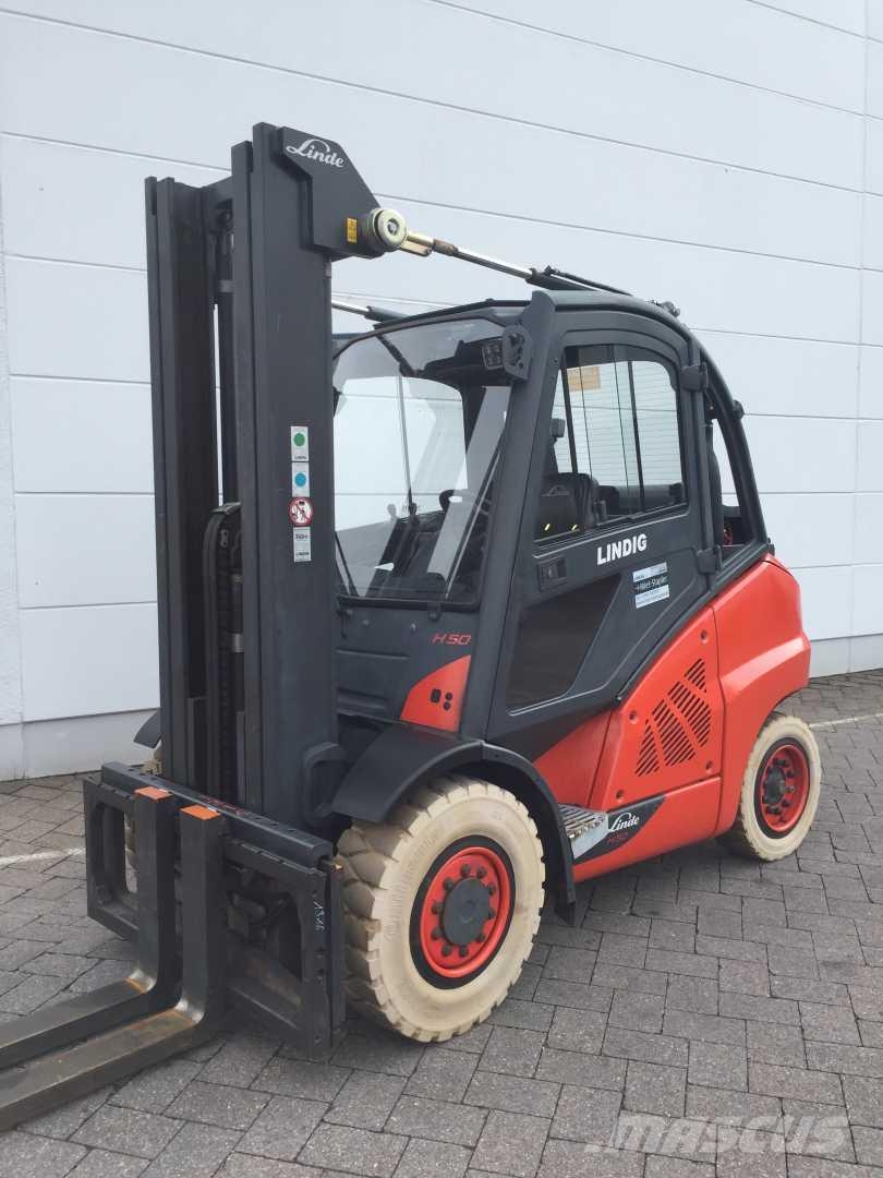 Linde H50T LPG forklifts