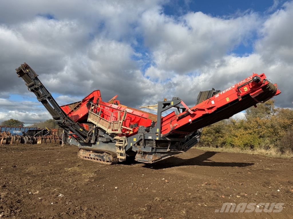 Terex Finlay 883 + Sieb- und Brechanlagen
