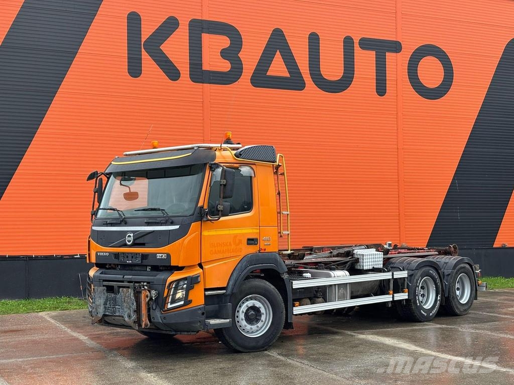 Volvo FMX 410 6x4 HIAB XR 21 ton / L=5900 mm Kroghejs
