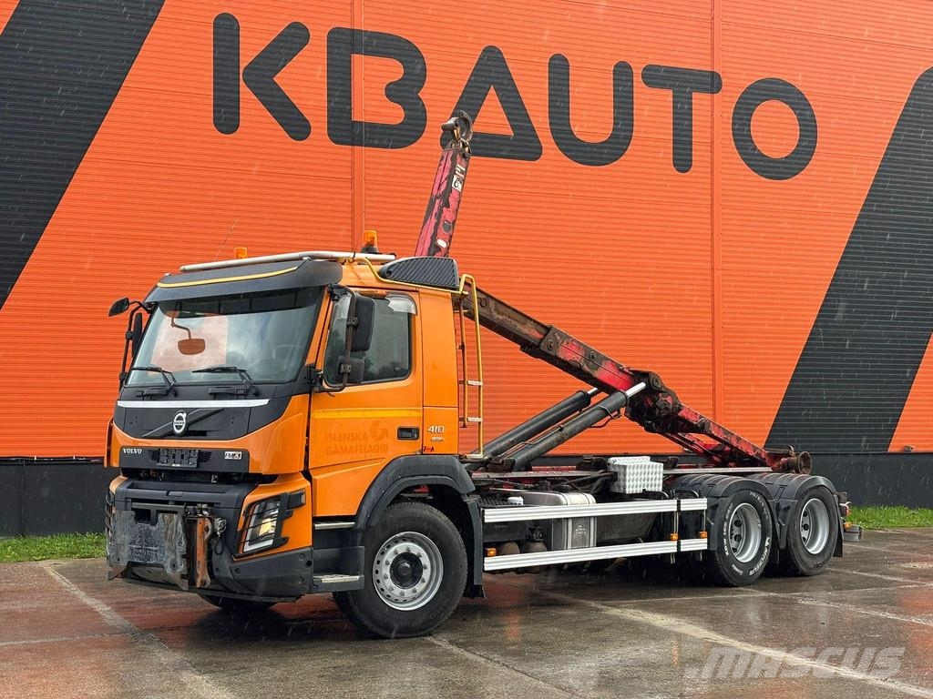Volvo FMX 410 6x4 HIAB XR 21 ton / L=5900 mm Kroghejs