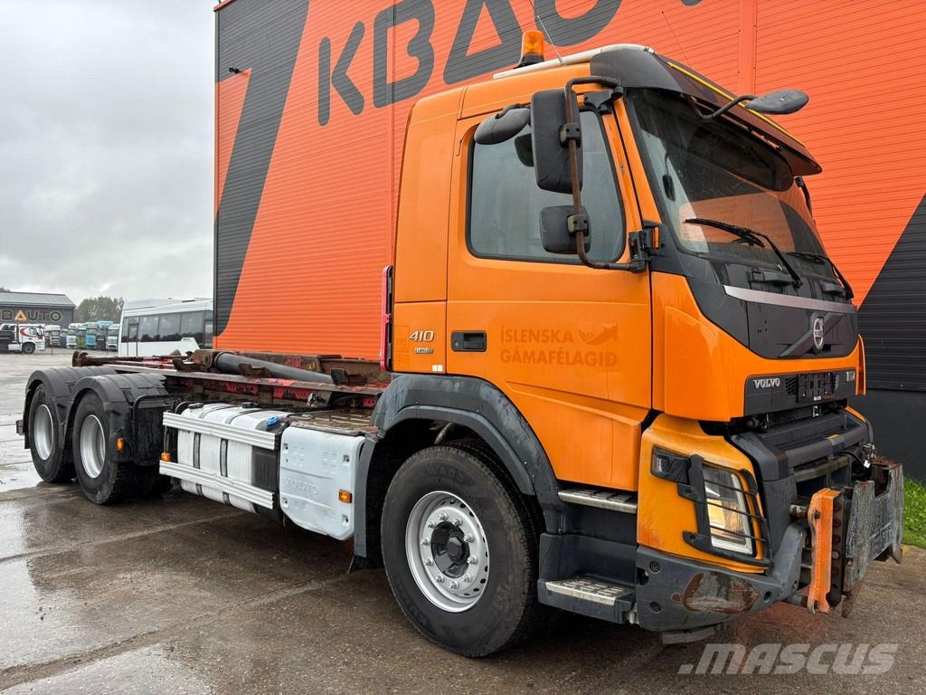 Volvo FMX 410 6x4 HIAB XR 21 ton / L=5900 mm Kroghejs