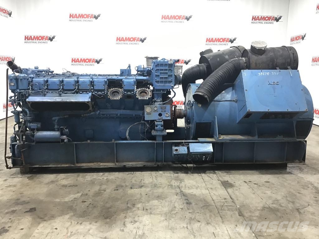 MTU AEG DKBH 4506/04 GENERATOR 1875 KVA USED Diesel generatoren