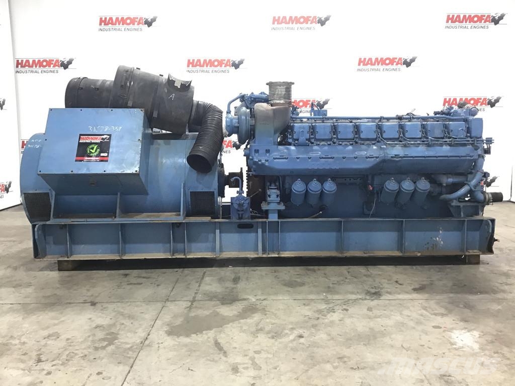 MTU AEG DKBH 4506/04 GENERATOR 1875 KVA USED Diesel generatoren