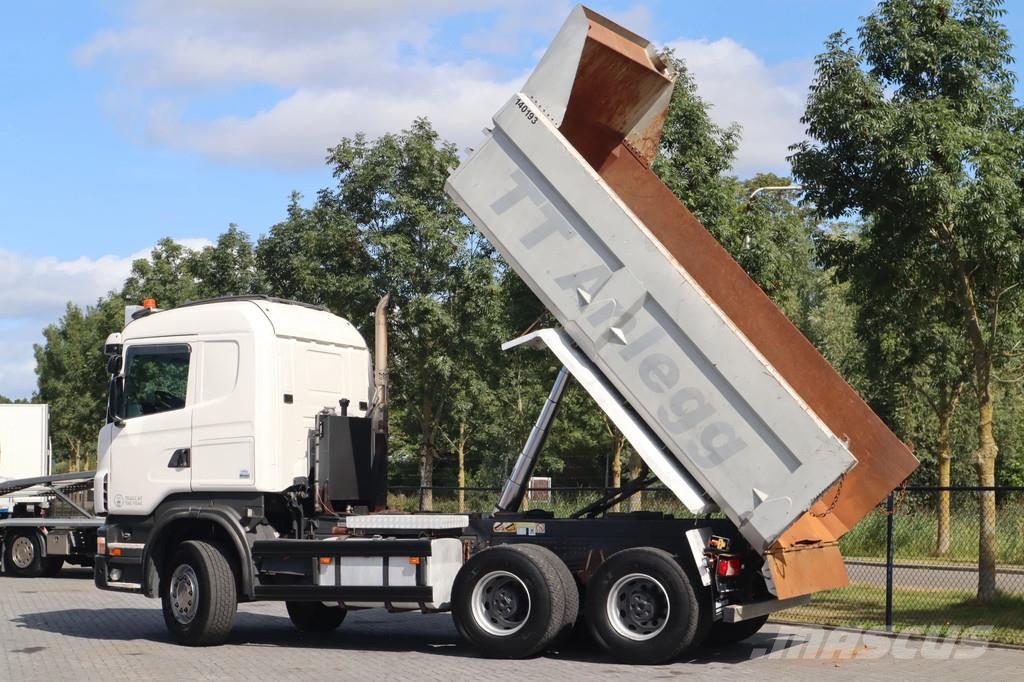 Scania R560 V8 EURO 5 6X4 FULL STEEL BIG AXLES RETARDER 自卸式货车