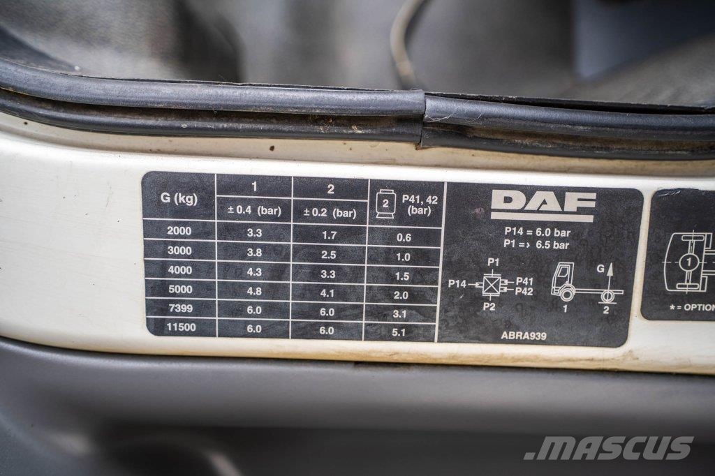 DAF LF55 280+ ALU 13000L/4 COMP. Грузовики-цистерны