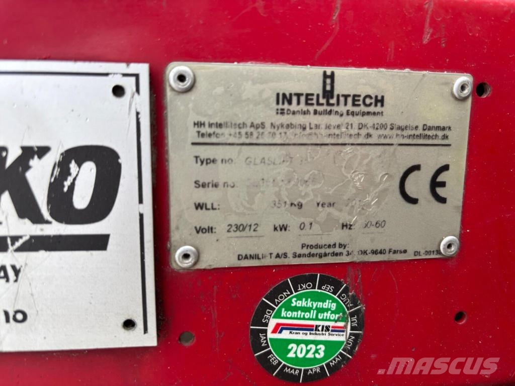 GlasLift Intellitech 351 Citi pacēlāji un platformas