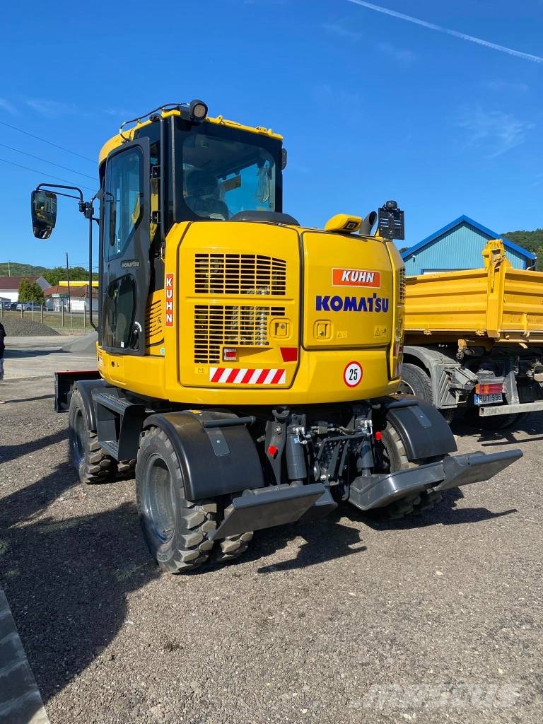 Komatsu PW 98 MR-11 EO Excavatoare cu roti