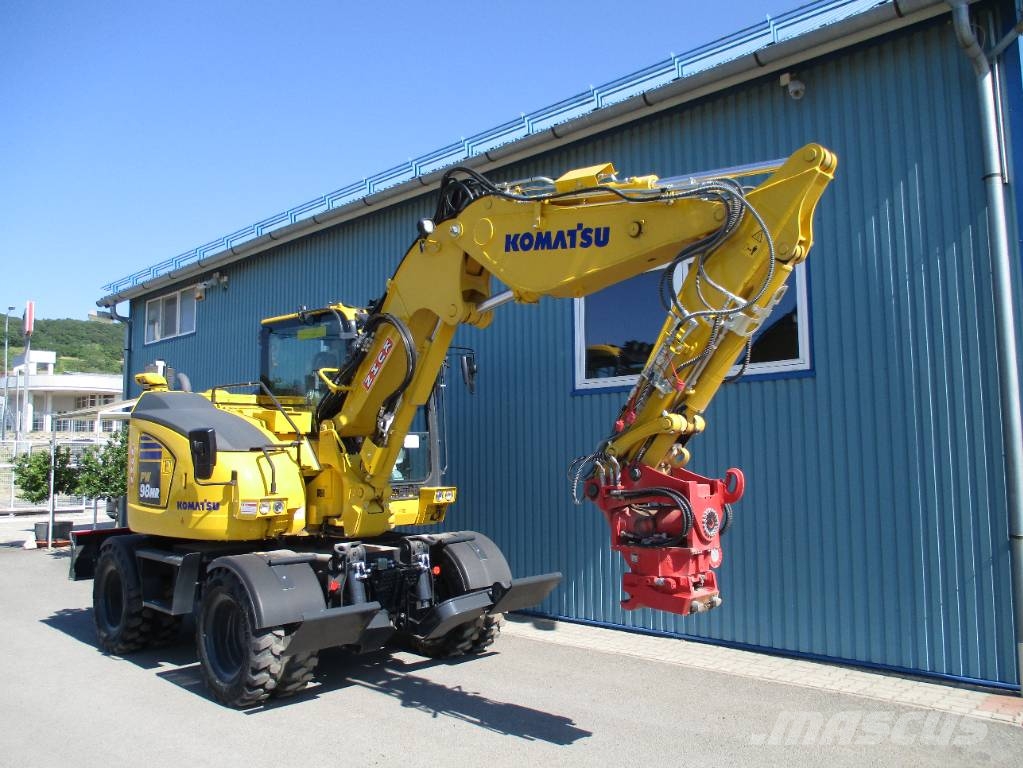 Komatsu PW 98 MR-11 EO Excavatoare cu roti