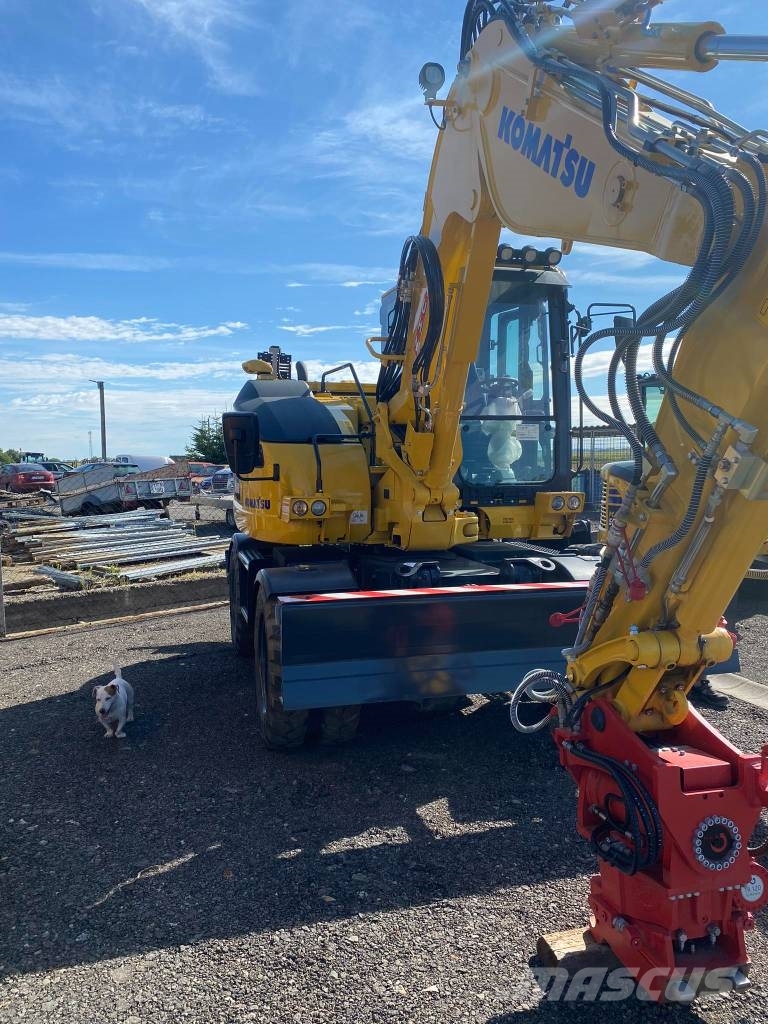 Komatsu PW 98 MR-11 EO Excavatoare cu roti