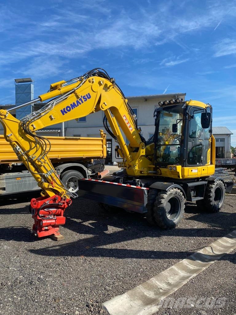Komatsu PW 98 MR-11 EO Excavatoare cu roti