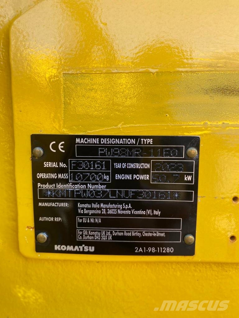 Komatsu PW 98 MR-11 EO Excavatoare cu roti
