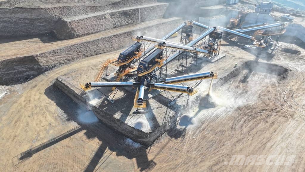 Fabo Concasseur, crible et laveuse 200-350 t/h Komplett üzemek