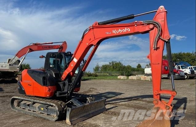 Kubota KX080-4S2 Roomikekskavaatorid