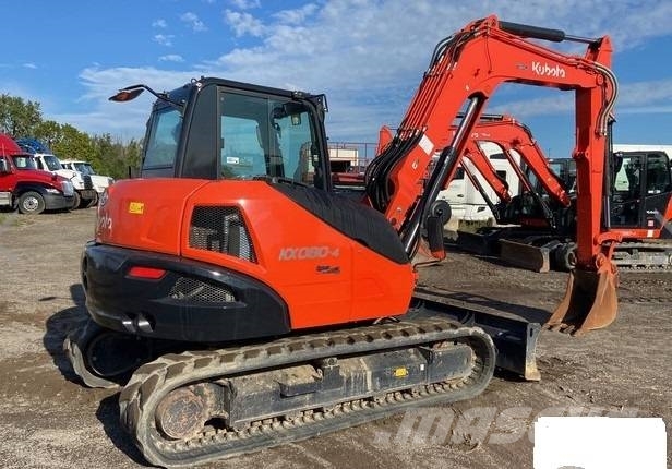 Kubota KX080-4S2 Roomikekskavaatorid