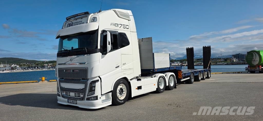 Volvo FH 16 750 平板栏板货车