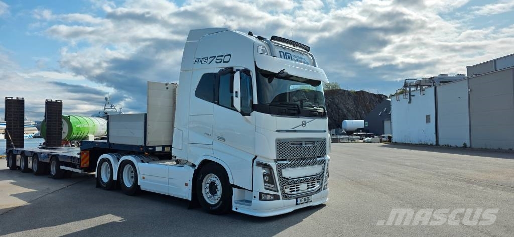 Volvo FH 16 750 平板栏板货车